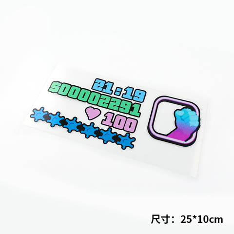 25*10cm Game sticker for window sticker auto vice city  vinyl stickers ► Photo 1/6