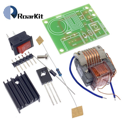 15KV Frequency DC High Voltage Arc Ignition Generator Inverter Boost Step-Up 18650 DIY Kit U Core Transformer Suite 3.7V ► Photo 1/6