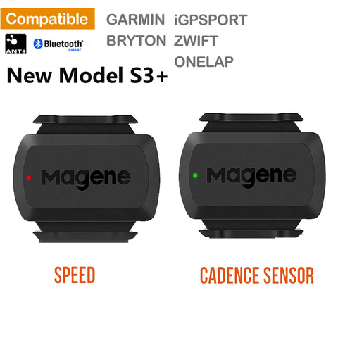 Bluetooth ANT Speed Cadence Sensor for Garmin Bike Computer Gemini 210 S3