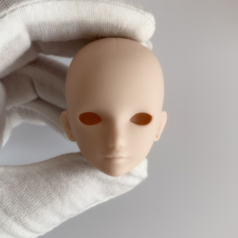 1/6 Ball Joint Doll Acceesories Head for 30cm BJD Doll White Skin No Eyes Baby Doll DIY Toys for Girls Make Up Toys ► Photo 1/3