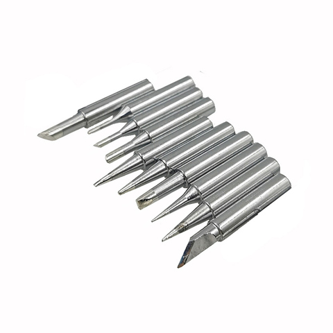 Lead-free soldering solder Iron tips tip 900M-T for  933.376.907.913.951,898D,852D+ 852D soldering rework station 10PCS5PCS ► Photo 1/6