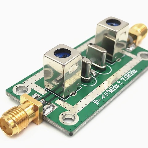 Quartz Crystal Filter Bandpass Narrowband Filter 45MHz ±7KHz ► Photo 1/3