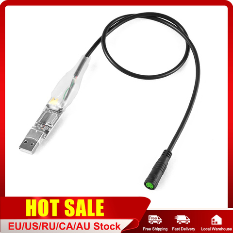 E-bike Bafang USB Programming Cable for BAFANG 8FUN BBS01 250W 350W BBS02 500W 750W BBS03 BBSHD 1000W Mid Drive Motor Kits EBIKE ► Photo 1/6