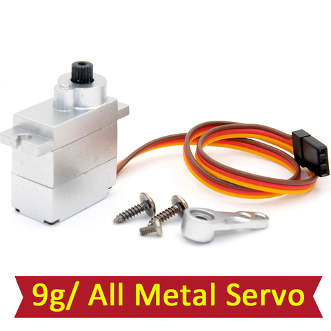 9g All Metal Servo For WPL B1 B16 B24 B36 C1 C24 C34 JJRC Q60 Q61 Q65 MN 90 99 RC Car Parts ► Photo 1/5