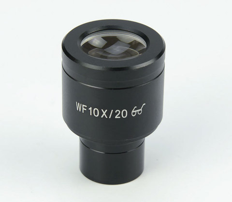 WF10X/20mm Biological Microscope Eyepiece 23.2mm Caliber High Eye Point Wide Field Ocular Lens Microscopio Accessories ► Photo 1/5