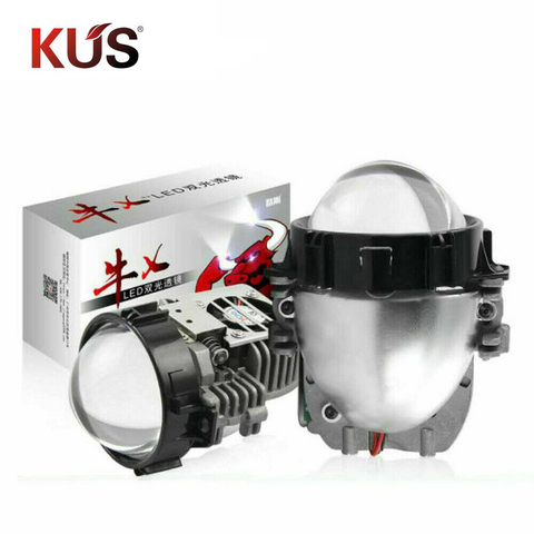 40W 2.5 inch BI LED projector lens car headlight retrofit universal LED Headllamp High Low Beam hid xenon lens Car accessories ► Photo 1/6