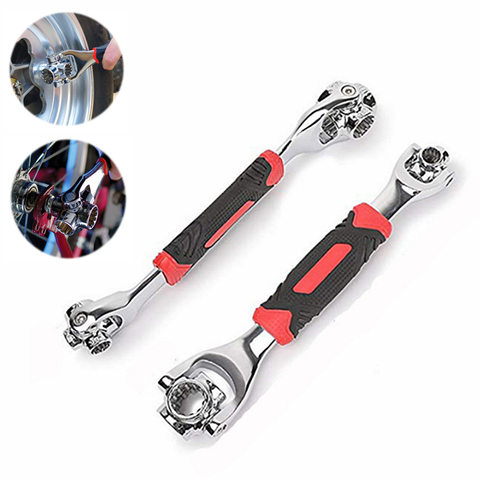 48 in 1 Multipurpose Bolt Torque Socket Wrench 360 Degree Rotation Multifunctional Spanner Universal Wrench ► Photo 1/6