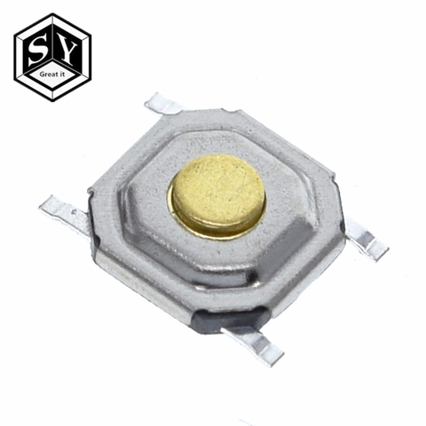 100PCS Great IT SMD 4*4*1.5MM 4X4X1.5MM Tactile Tact Push Button Micro Switch Momentary For diy ► Photo 1/6