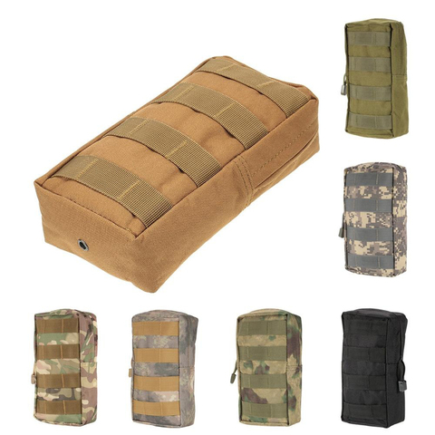 Tactical Molle System Medical Pouch 600D Utility EDC Tool Accessory Waist Pack Phone Case Airsoft Hunting Bag Outdoor Equipment ► Photo 1/6