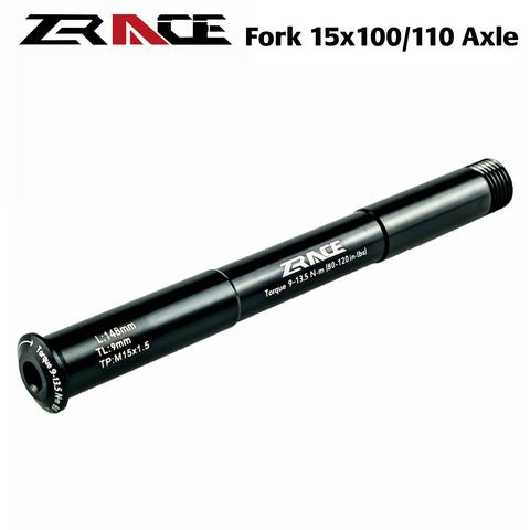 ZRACE MTB fork QR15x100 / QR15x110 Thru Axle Lever Accessories for ROCKSHOX / FOX 35g, 15x100 15x110 QR15 15*100 15*110 ► Photo 1/6