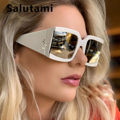 2021 New Fashion Diamond Square Sunglasses Men Women Luxury Brand Designer  Oversized Sun Glasses Vintage Eyewear Men's Shades - AliExpress