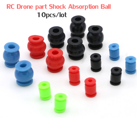 10pcs/lot Anti Vibration Rubber Damper Balls For F4 F7 Flight Controller Soft Mount Silicone Silencer Shock Absorption Balls ► Photo 1/6