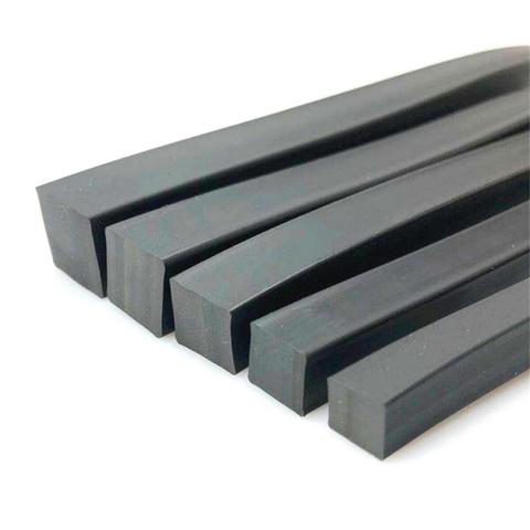 1 Meter 6-40mm Square NBR Nitrile Rubber Sealing Strip Black Solid Seal Strip Insulation Oil Resistance ► Photo 1/5