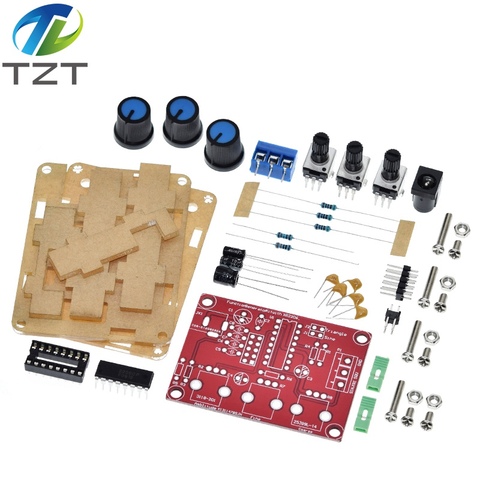 Function Signal Generator DIY Kit Sine/Triangle/Square Output 1Hz-1MHz Signal Generator Adjustable Frequency Amplitude XR2206 ► Photo 1/6