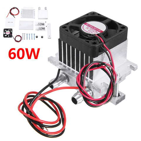 Pohiks 1PC TEC1-12706 Thermoelectric Peltier Module Water Cooler Cooling System Small-scale DIY Kit 60W ► Photo 1/6