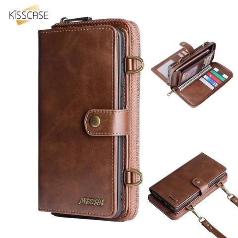 Multifunction Flip Leather Case For Samsung Galaxy S9 S10 E S20 Ultra Note 9 10 Plus Lite A50 s A70 A51 A71 A81 A91 Phone Cover ► Photo 1/6