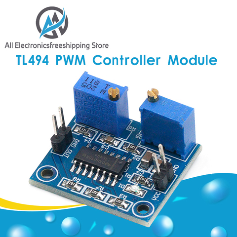 1PCS TL494 PWM Controller Module Adjustable 5V Frequency 500-100kHz 250mA ► Photo 1/6