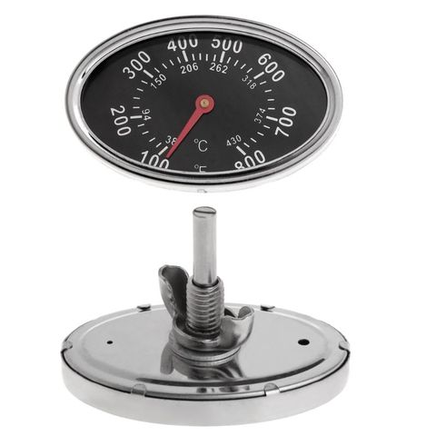 New 100-800F Oval BBQ Smoker Grill Thermometer Dial Temperature Gauge Replacement Instruments and Apparatus ► Photo 1/6