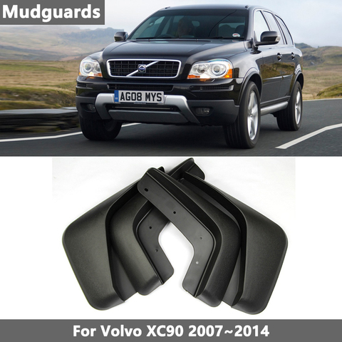 Front Rear Car Mud Flaps For VOLVO XC90 2007-2014 Mudflaps 2008 2009 2010 2011 2012 2013 Splash Guards Mud Flap Mudguards Fender ► Photo 1/6