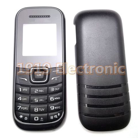 New Phone Housing Cover Case+English Or Russian Keypad For Samsung E1200 GT-E1200 ► Photo 1/1