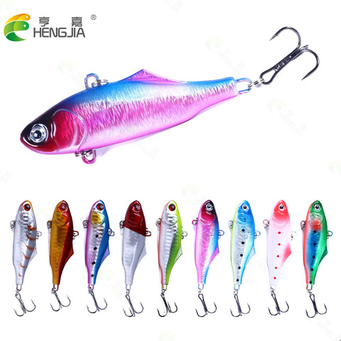 7cm 23.6g Hard Fishing Lure VIB Hook Sinking lure jig Vibra Rattlin Hooktion isca artificial fishing tackle ► Photo 1/6