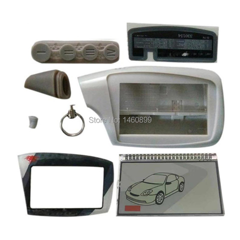 Wholesale M5 Case Keychain For Russian Scher-Khan Magicar 5 6 Car Alarm System LCD Remote Control Scher Khan M6 MR300 M902/903F ► Photo 1/1