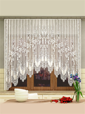 Curtain tulle for kitchen tulle kitchen short curtain kitchen short curtain for kitchen short tulle kitchen Bela ► Photo 1/1