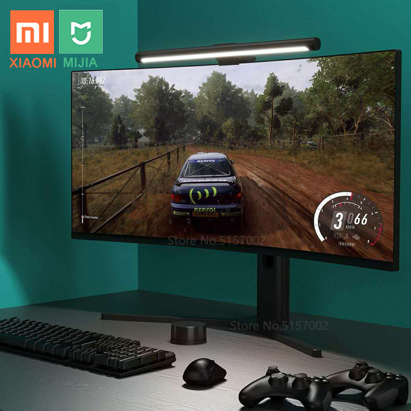 Buy Online Xiaomi Mijia Screenbar Led Desk Lamp Foldable Eyes Protection Study Reading Light Bar Hanging Light Table Lamp For Lcd Monitor Alitools