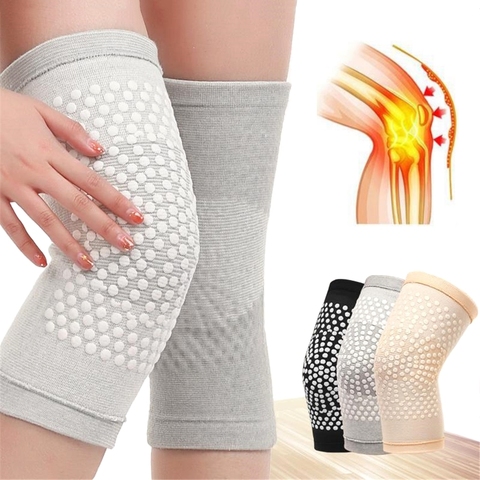 2PCS Self Heating Support Knee Pad Knee Brace Warm for Arthritis Joint Pain Relief Injury Recovery Belt Knee Massager Leg Warmer ► Photo 1/6