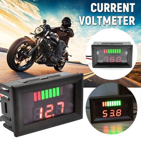 6V 12V 36V 48V Car Lead Acid Battery Charge Level Indicator Battery Tester Lithium Battery Capacity Meter LED Tester Voltmeter ► Photo 1/6