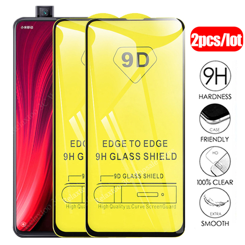 2pcs 9D mi9t protecive Glass For xiaomi mi 9t Full Glue screen protector on xiomi 10T 9 se 9se mi9 t t9 9tpro tempered Glas Film ► Photo 1/6