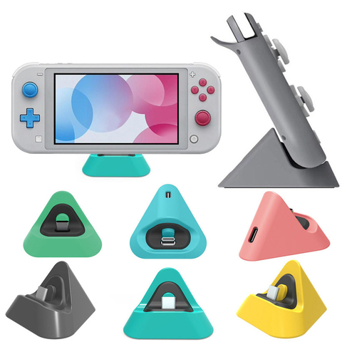 Portable Charging Dock for Nintendo Switch Lite Type C Charger Base Stand 3 Colors New Charger Base Stand Charging Dock   Switch ► Photo 1/6