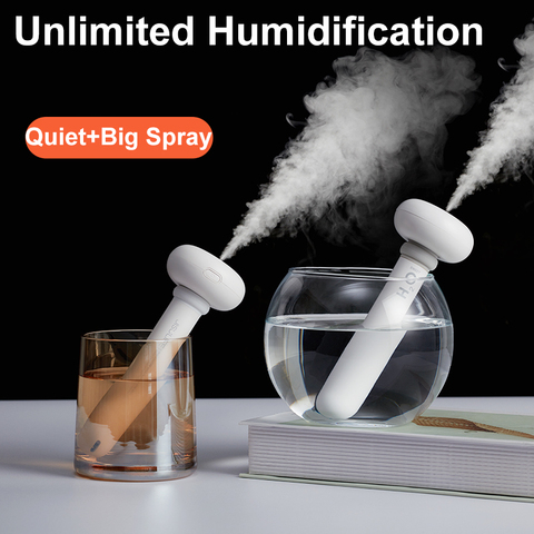 JISULIFE Portable Air Humidifier Aroma Diffuser USB Silent Mini Humidifier Mist Maker for Home Office Car Difusor Aromaterapia ► Photo 1/6