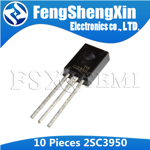 10pcs 2SC3950 TO-126 C3950 TO-126F  High-Definition CRT Display Video Output Driver IC ► Photo 1/1