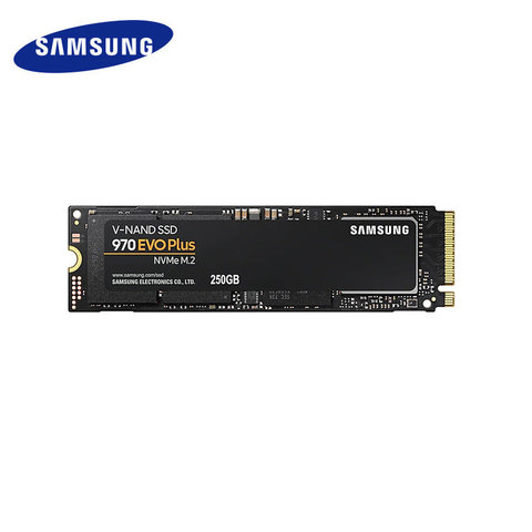 SAMSUNG SSD M.2 1TB 500GB 250GB 970 EVO Plus NVMe Internal Solid State Drive Hard Disk M2 2280 TLC PCIe Gen 3.0 x 4, NVMe 1.3 ► Photo 1/6