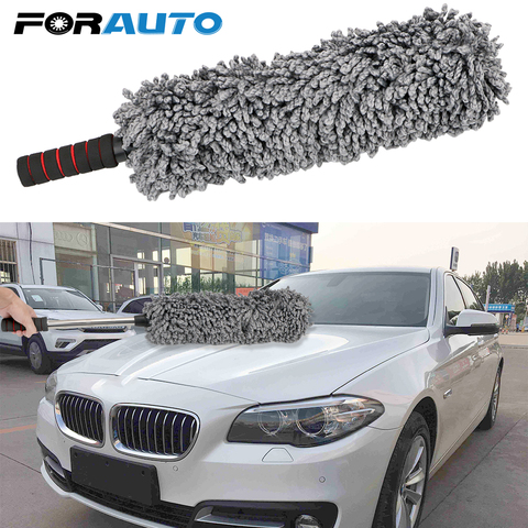 Car Duster Brush Auto Dirt Polishing Universal Adjustable Soft Microfiber Cleaner Washing Tool Auto Care Wash Vehicle Dust Clean ► Photo 1/6