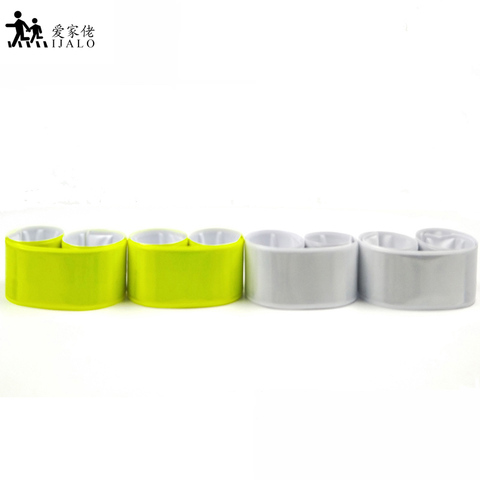 41CM MEILITE 500 candle lights reflective Wristband slap band bracelets armband Strips Warning Bike Safety Bicycle Bind Pants ► Photo 1/6