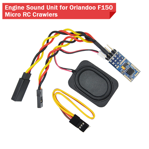New DasMikro TBS Mini Programmable Engine Sound USB Unit for Orlandoo F150 OH35P01 for Truck  JJRC Q64 Q65 KIT Micro RC Car part ► Photo 1/5