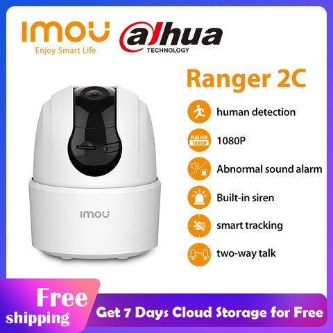 IMOU Ranger 2C 4MP Wi-Fi Camera 360° Coverage Built-in Siren Smart Tracking  Privacy Mode Abnormal Sound Alarm TWo-Way Audio - AliExpress