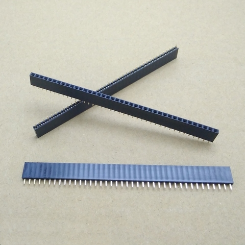 20PCS 40Pin 2.54mm Single Row Straight Female Pin Header Strip PBC ► Photo 1/1