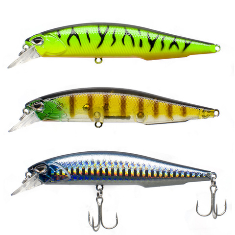 FOVONON  Floating Minnow Wobbler Deep Long Cast Fishing Lure Crankbaits  Jerkbait Bait Perch Pesca Mini Wobblers ► Photo 1/6