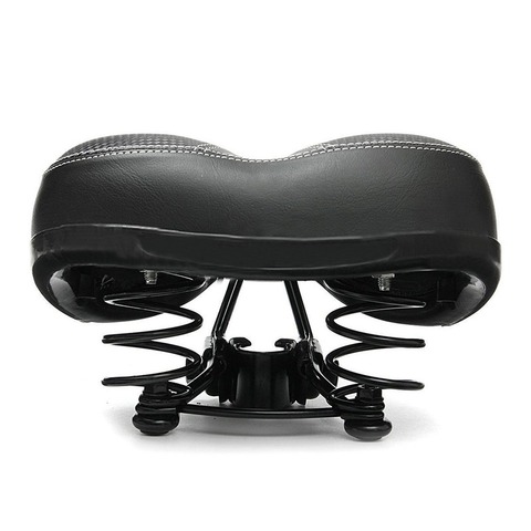 High Elastic Damping Bicycle Big Bum Wide Saddle Seat Road MTB Moutain Bike Wide Soft Pad Comfort Cushion Cycling Bicycle Parts ► Photo 1/6