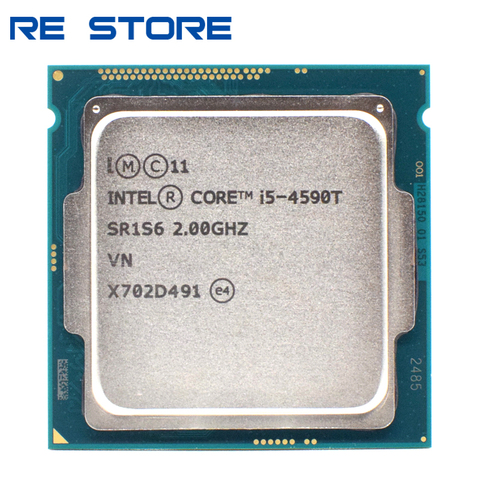 used Intel Core i5 4590T 2.0GHz Quad-Core 6M 35W LGA 1150 Processor CPU ► Photo 1/2
