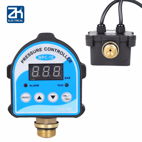 Digital Pressure Control Switch WPC-10,Digital Display Eletronic Pressure Controller for Water Pump With G1/2