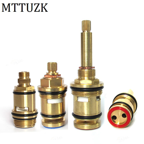 MTTUZK Wall Mounted shower head two-way water distribution valve Shower column water separator spool Long rod brass spool ► Photo 1/5