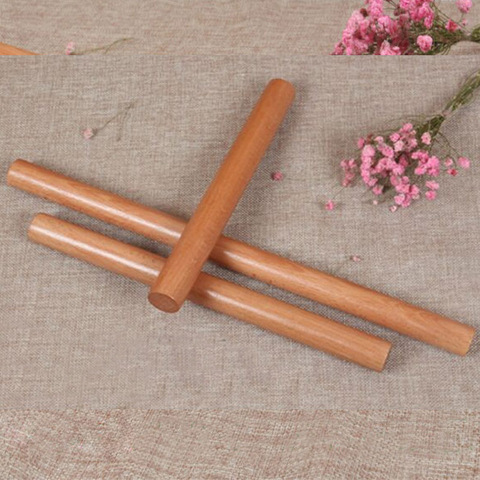 Solid Natural Wood Cooking Tools 4 Size Fondant Cake Decoration Rollers Dough Roller Kitchen Accessories Rolling Pin Portable ► Photo 1/6