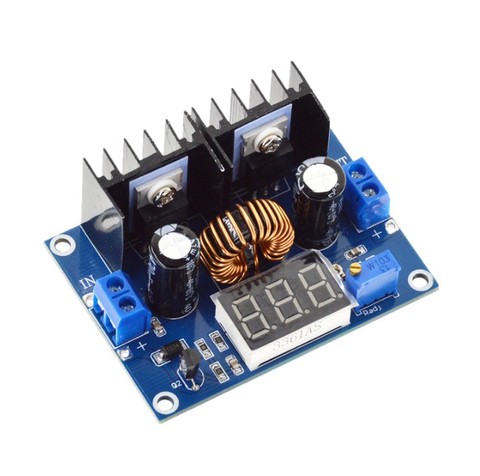 C03 LED Voltmeter PWM Adjustable 4-36V To 1.25-36V Step-Down Board Module XL4016 8A 200W DC-DC Power drop Module ► Photo 1/1