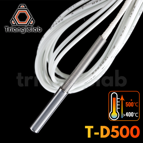 Trianglelab T-D500 Temperature Sensor 500℃ high temperature 3D printing for volcano E3D V6 HOTEND PEI PEEK Nylon carbon fiber ► Photo 1/5
