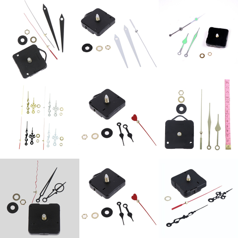 1 set DIY Clock Mechanism Parts Classic Hanging Black Quartz Watch Wall Clock Movement Quartz Wall Clock Movement ► Photo 1/6