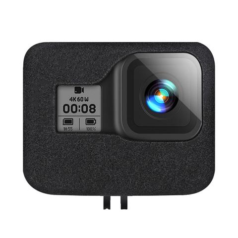 Windshield Wind Noise Reduction Sponge Foam Case Cover Housing Wind Cap For GoPro Hero 8 Black Action Camera Accessories ► Photo 1/6